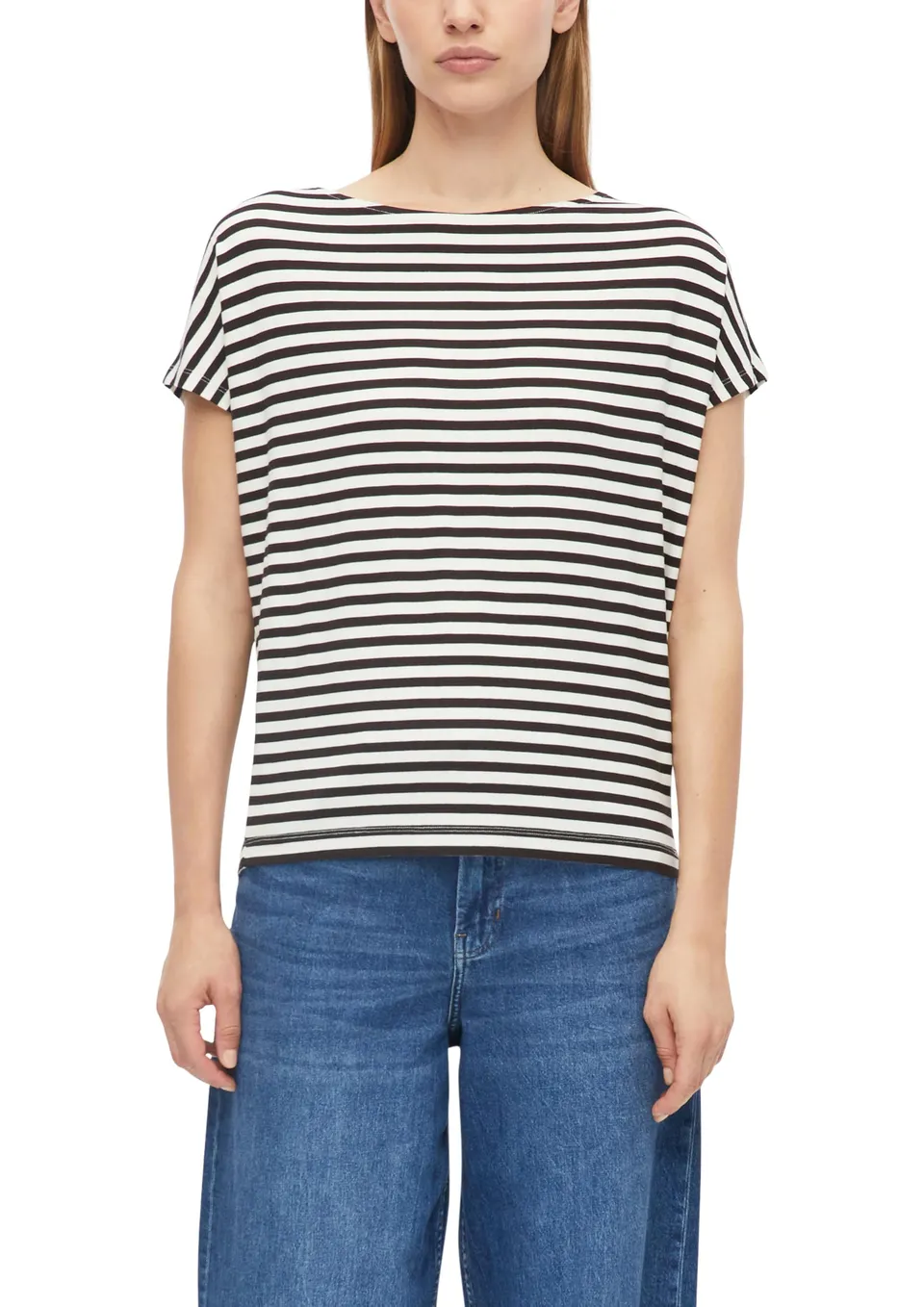 s.Oliver RED LABEL 2180612 T-Shirt gestreift Gr. 40