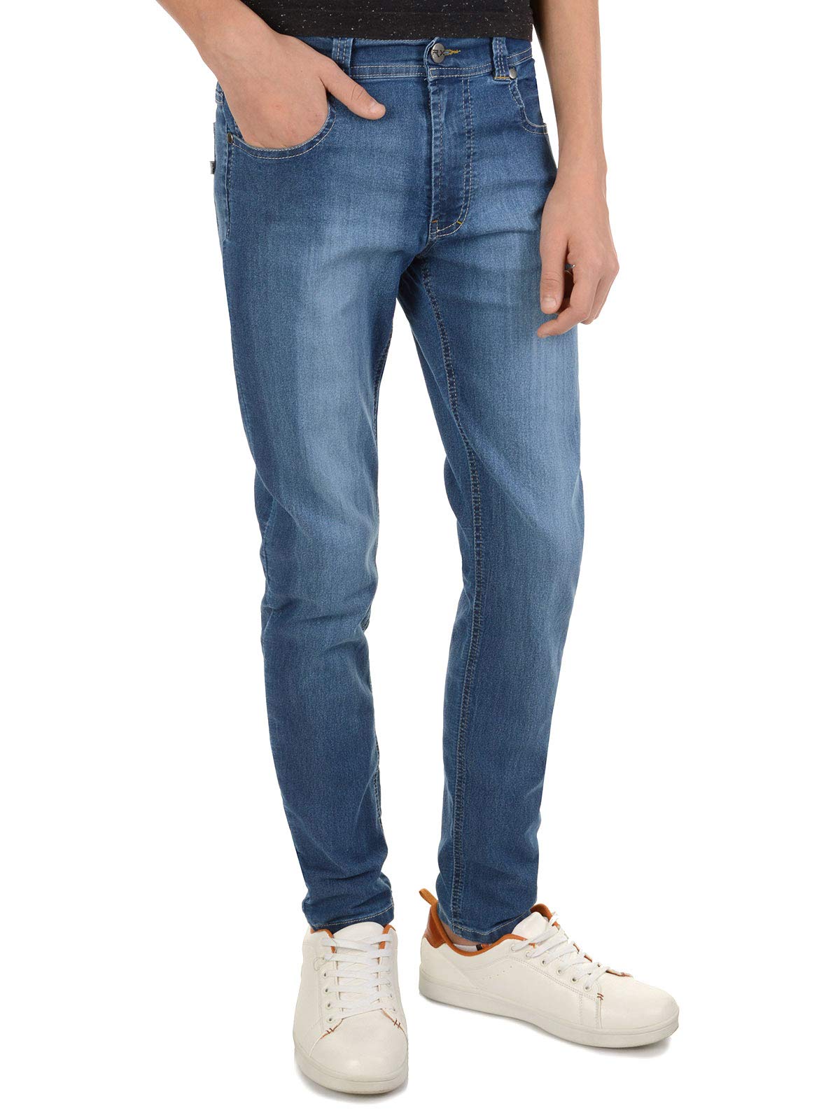 BEZLIT Jungen Jeans Slim Fit 128 blau Stretch