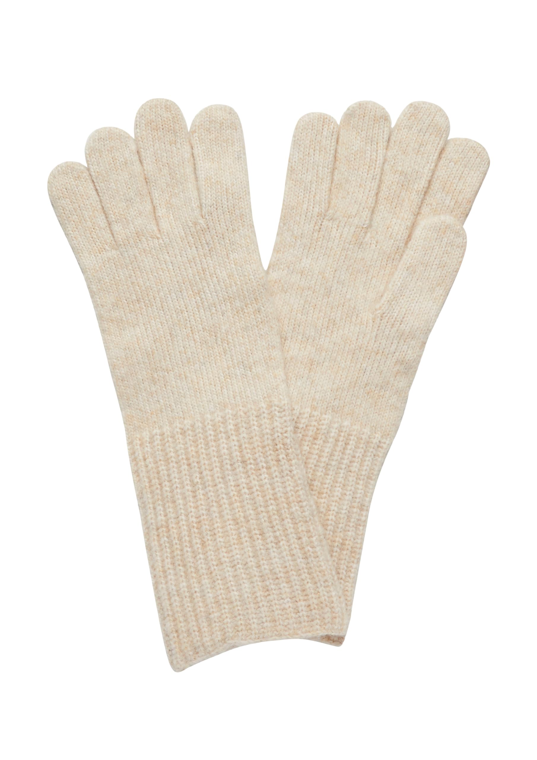 s.Oliver Strickhandschuhe Wollmix Pink Strickhandschuhe