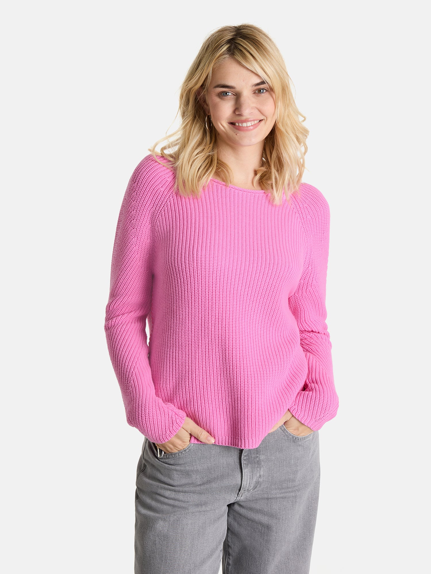 Lieblingsstück BinjaL Pullover navy Baumwolle Rundhals