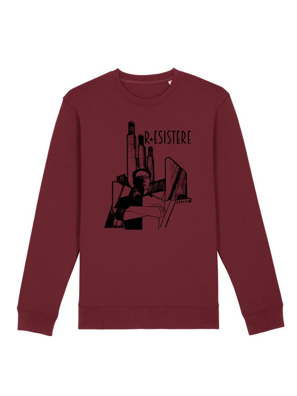dna merch R*Esistere Sweatshirt March Strikes 1944 mit Print