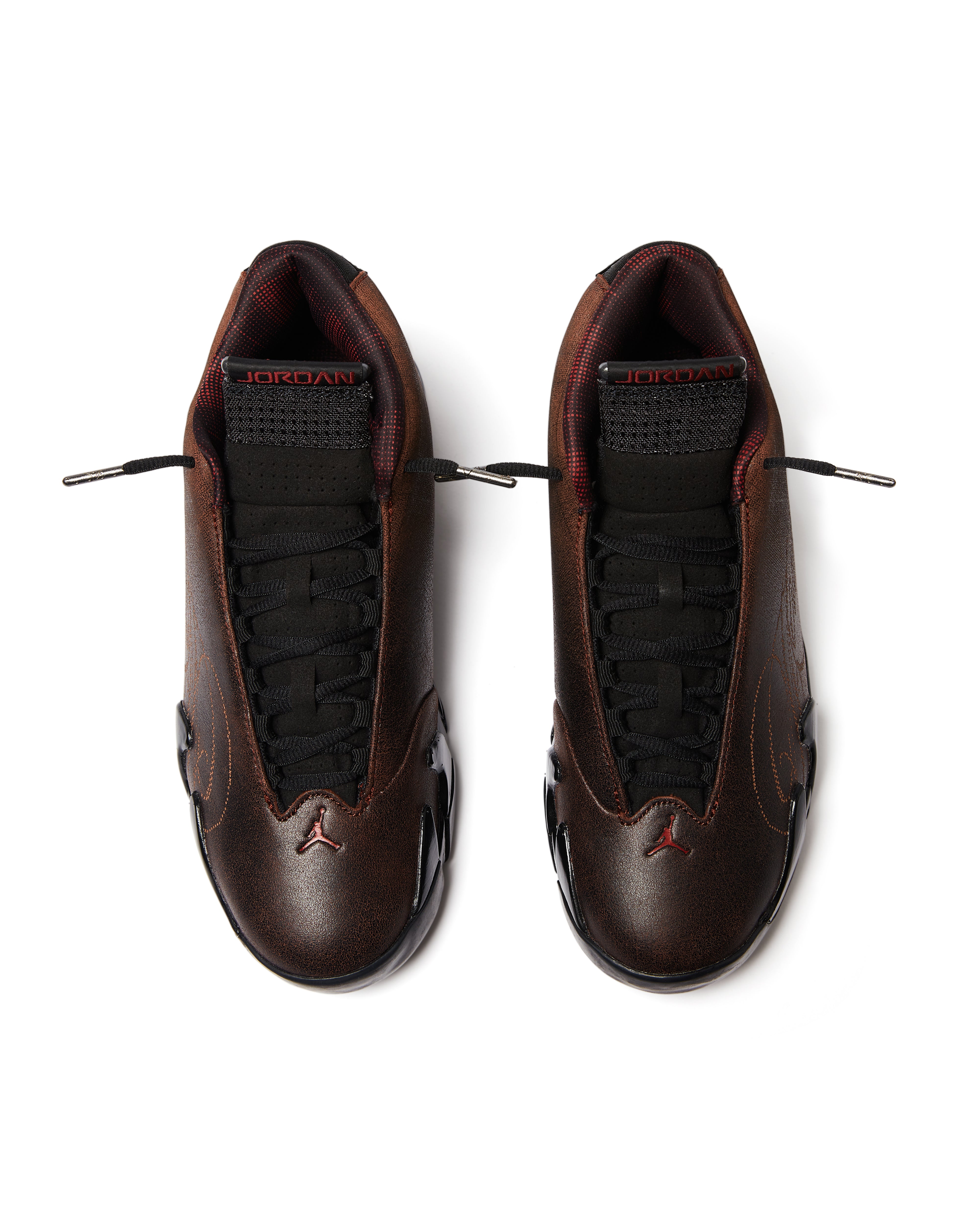 Jordan 14 Retro SP Sneaker Schwarz Burnt Red IQ5708