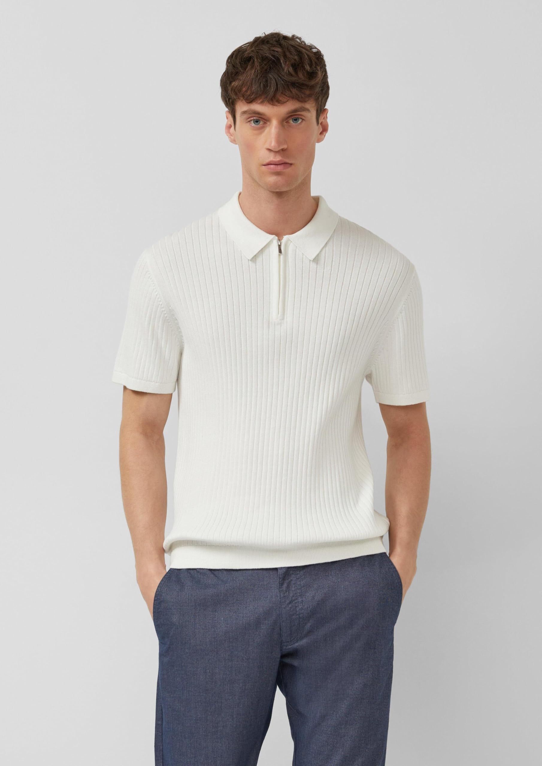 s.Oliver RED LABEL 2178311 Pullover Kurzarm XL creme