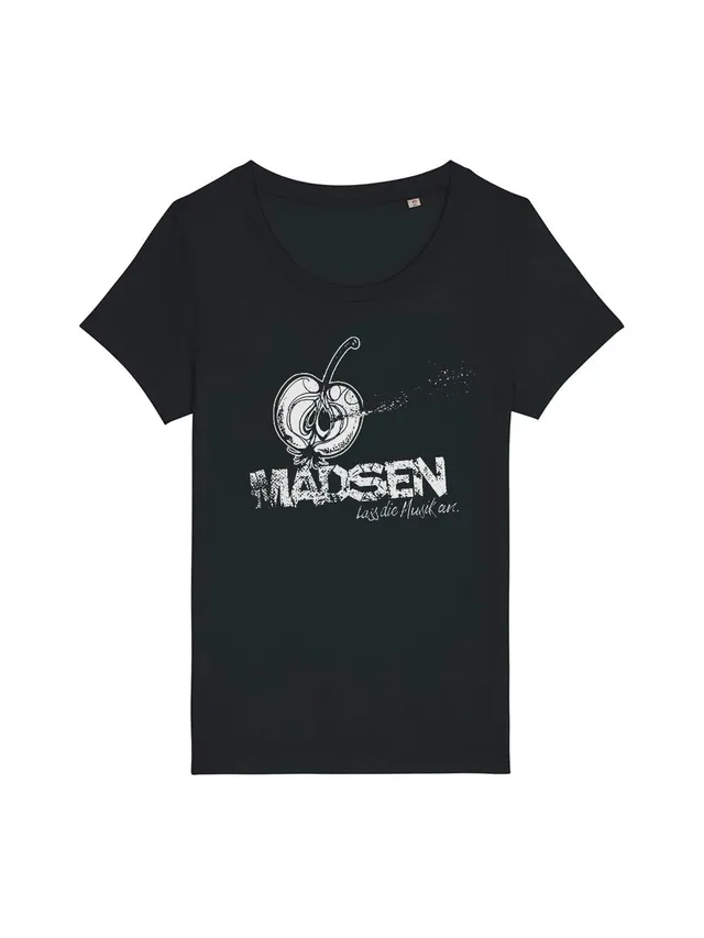 Madsen Lass Die Musik An T-Shirt Frauen weiß