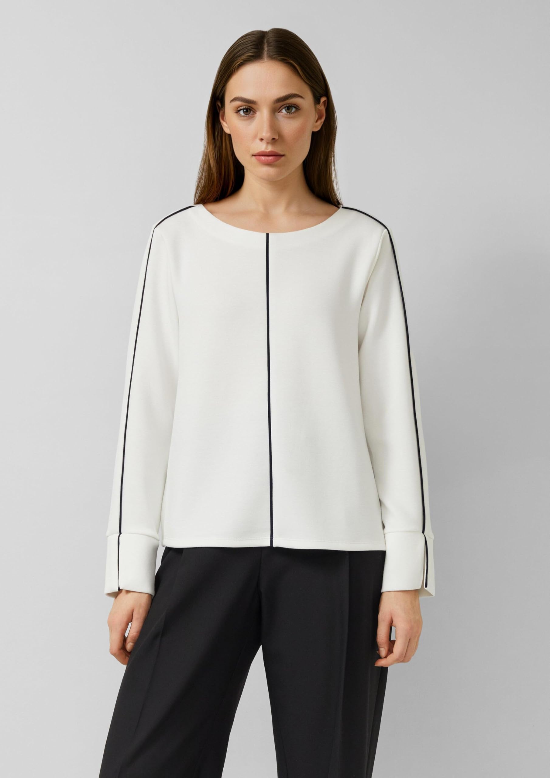 s.Oliver Black Label 2174849 Sweatshirt Weiß 40