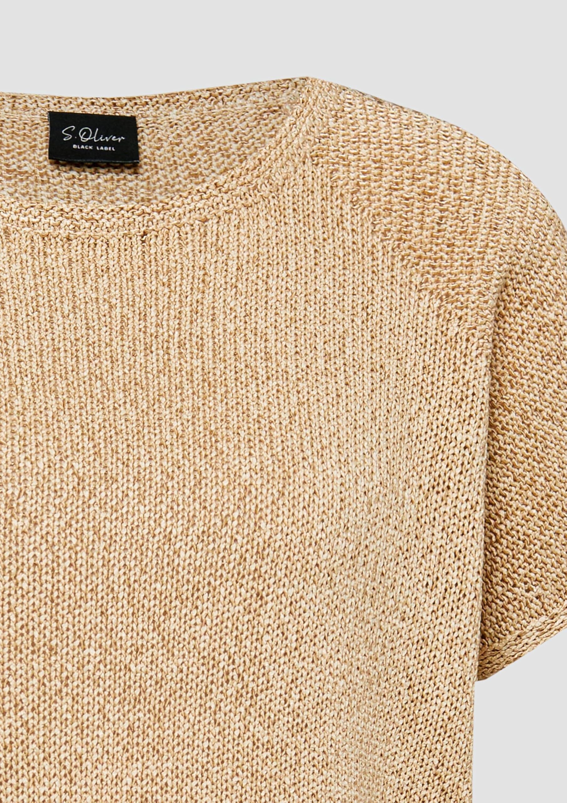 s.Oliver RED LABEL Strickpullover Relaxed Fit U-Boot