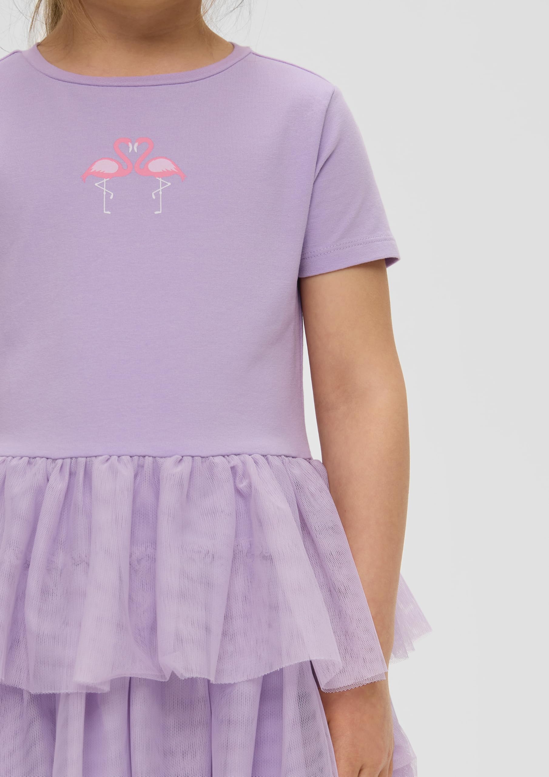 s.Oliver Minikleid Layering-Detail Lavendel