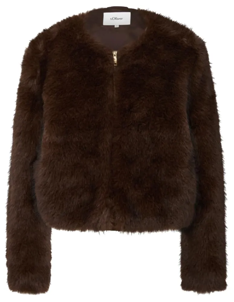 s.Oliver Red Label 2184502 Pelz Jacke Gr.34