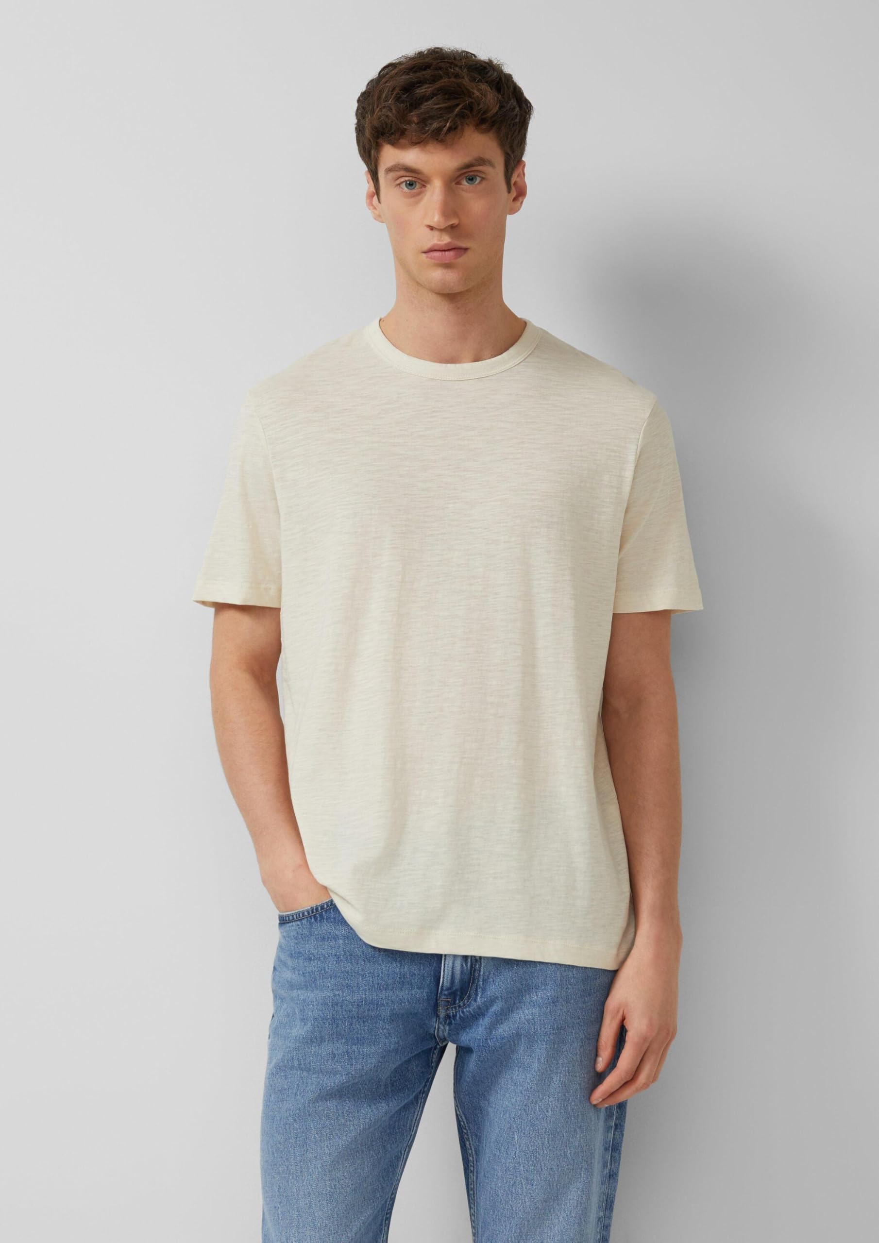 s.Oliver Junior T-Shirt Crew Neck XXL Melange