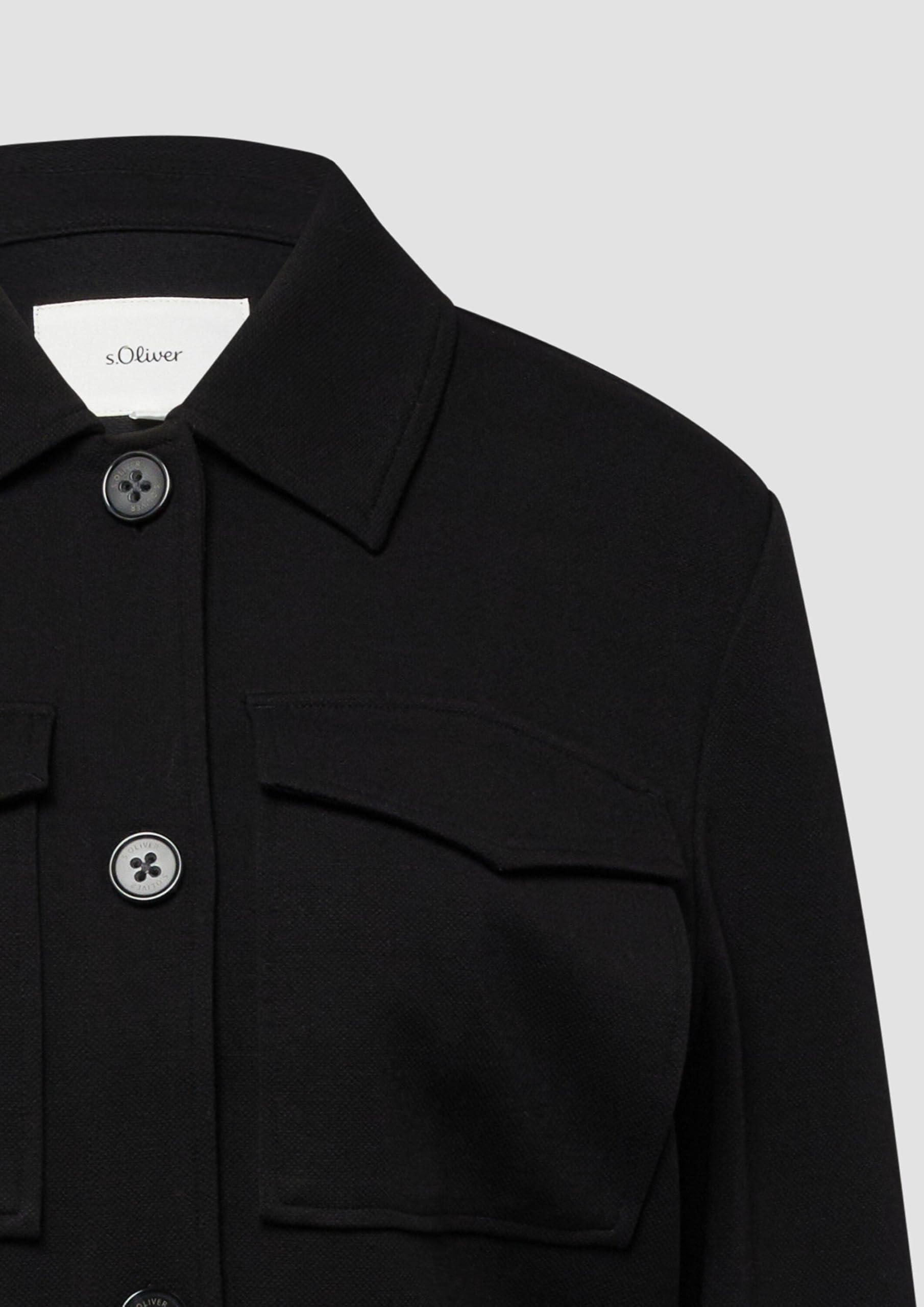 s.Oliver Junior Strukturierte Interlock Jacke