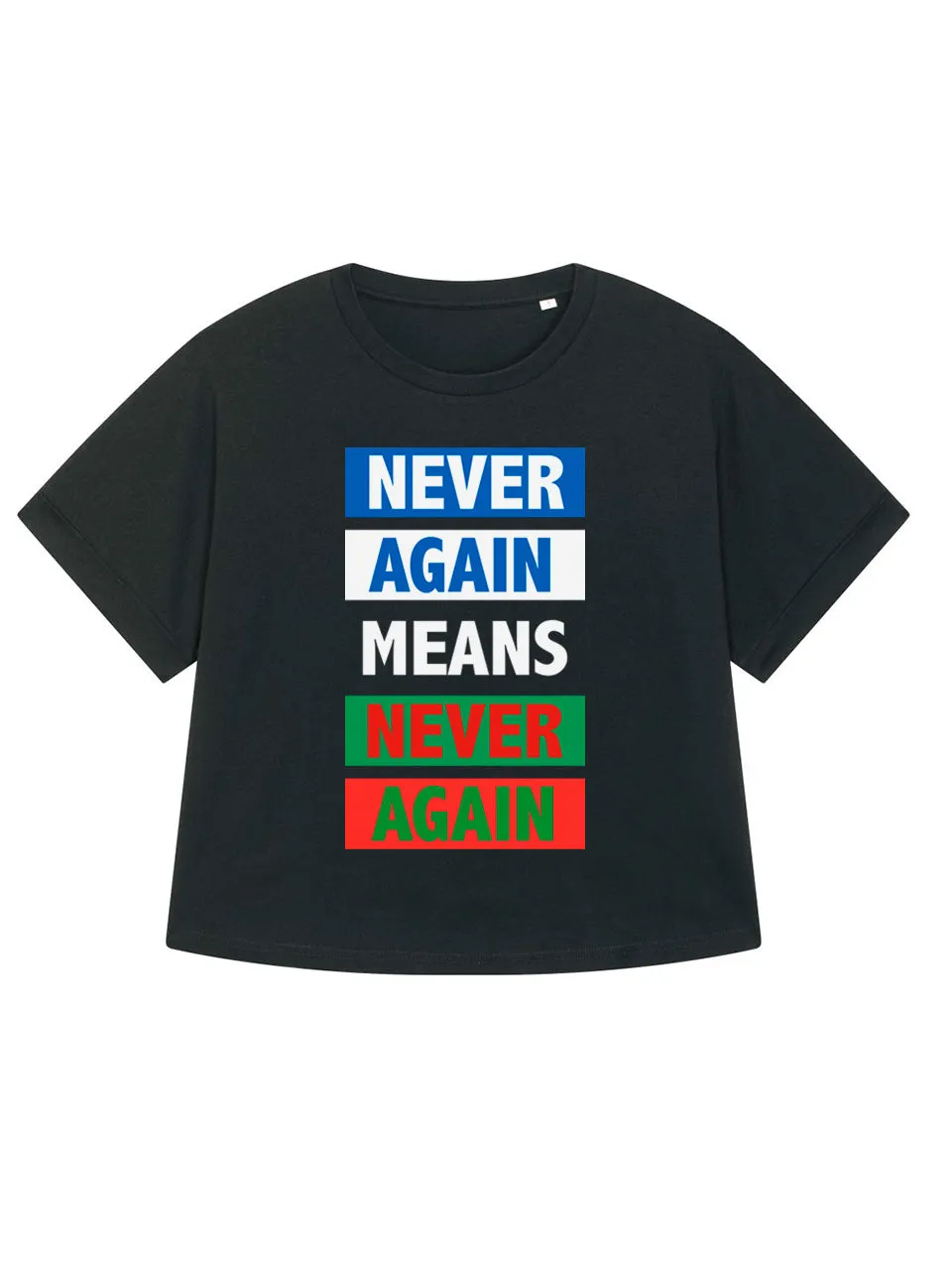 Candice Breitz The Emilia Roundback T-Shirt schwarz oversized