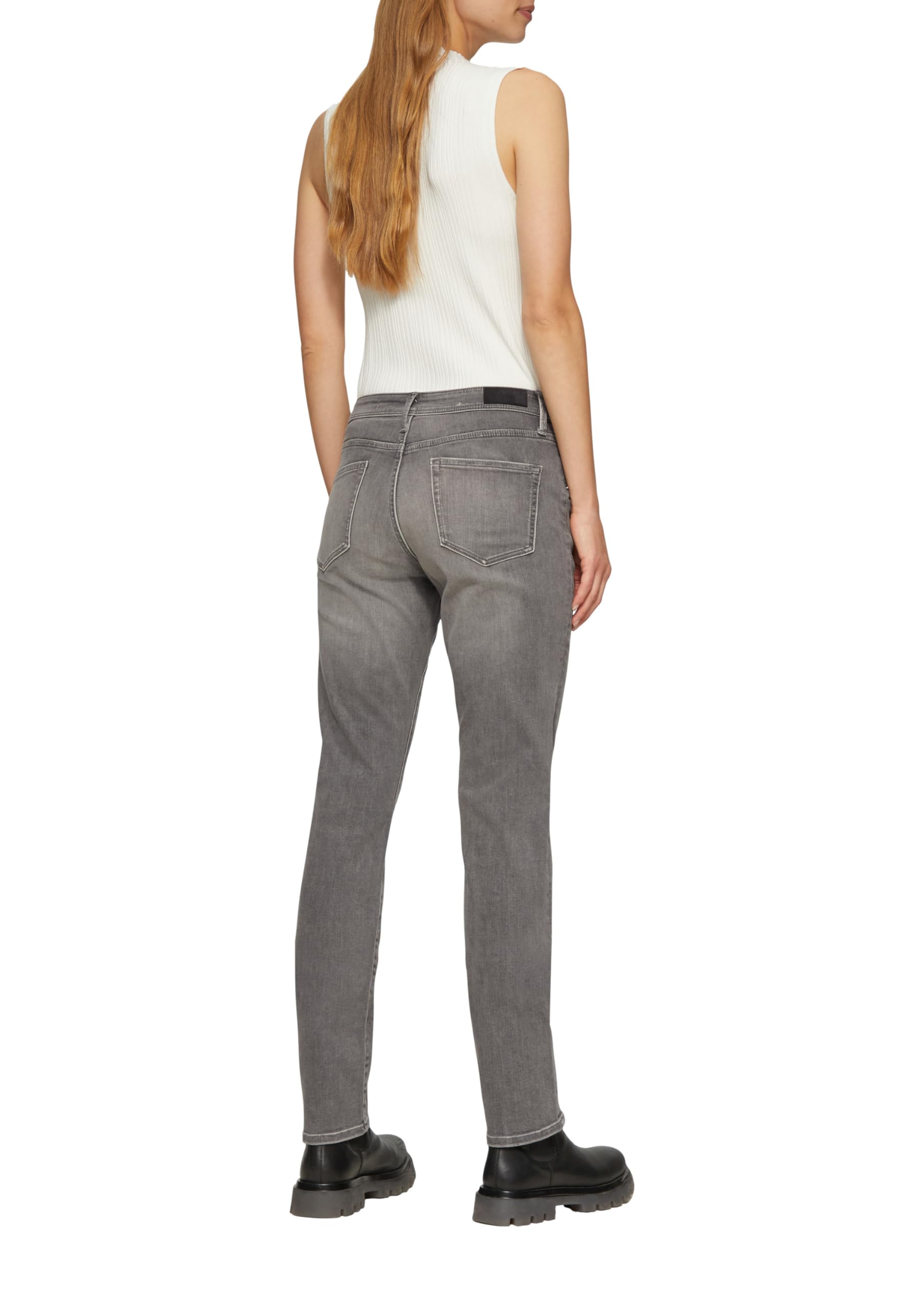 s.Oliver Red Label Betsy Mid Rise Slim Fit Jeans Grau