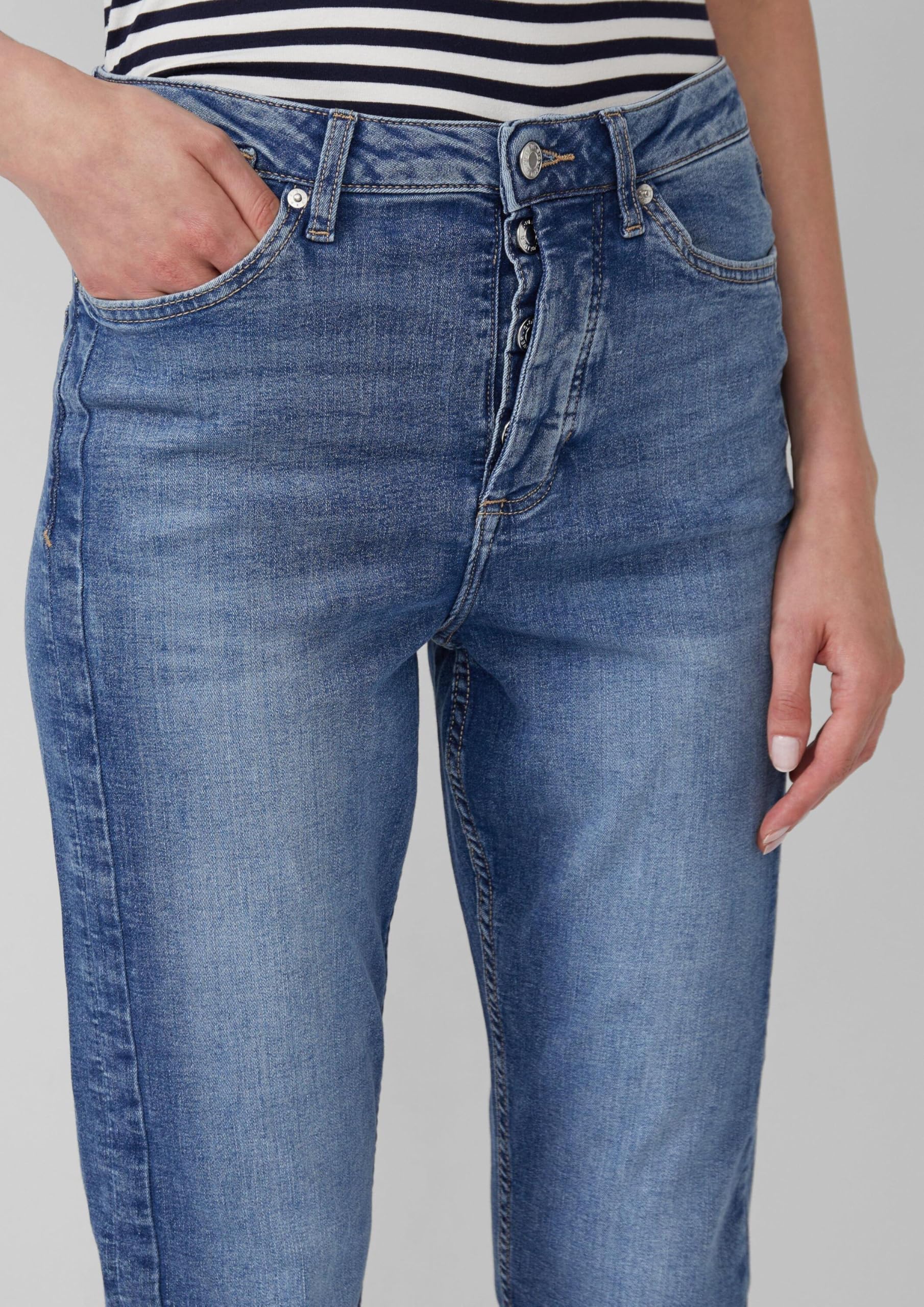 s.Oliver Franciz Boyfriend Jeans Relaxed Fit Baumwolle