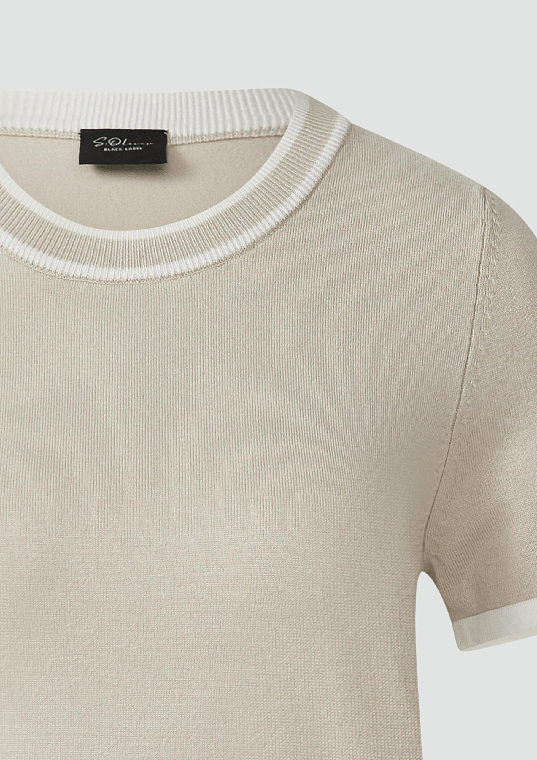s.Oliver Black Label Strickpullover Kurzarm 38