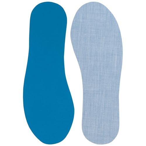 BEZLIT 30516 Einlegesohlen Größe 36 Blau-Weiß dämpfend