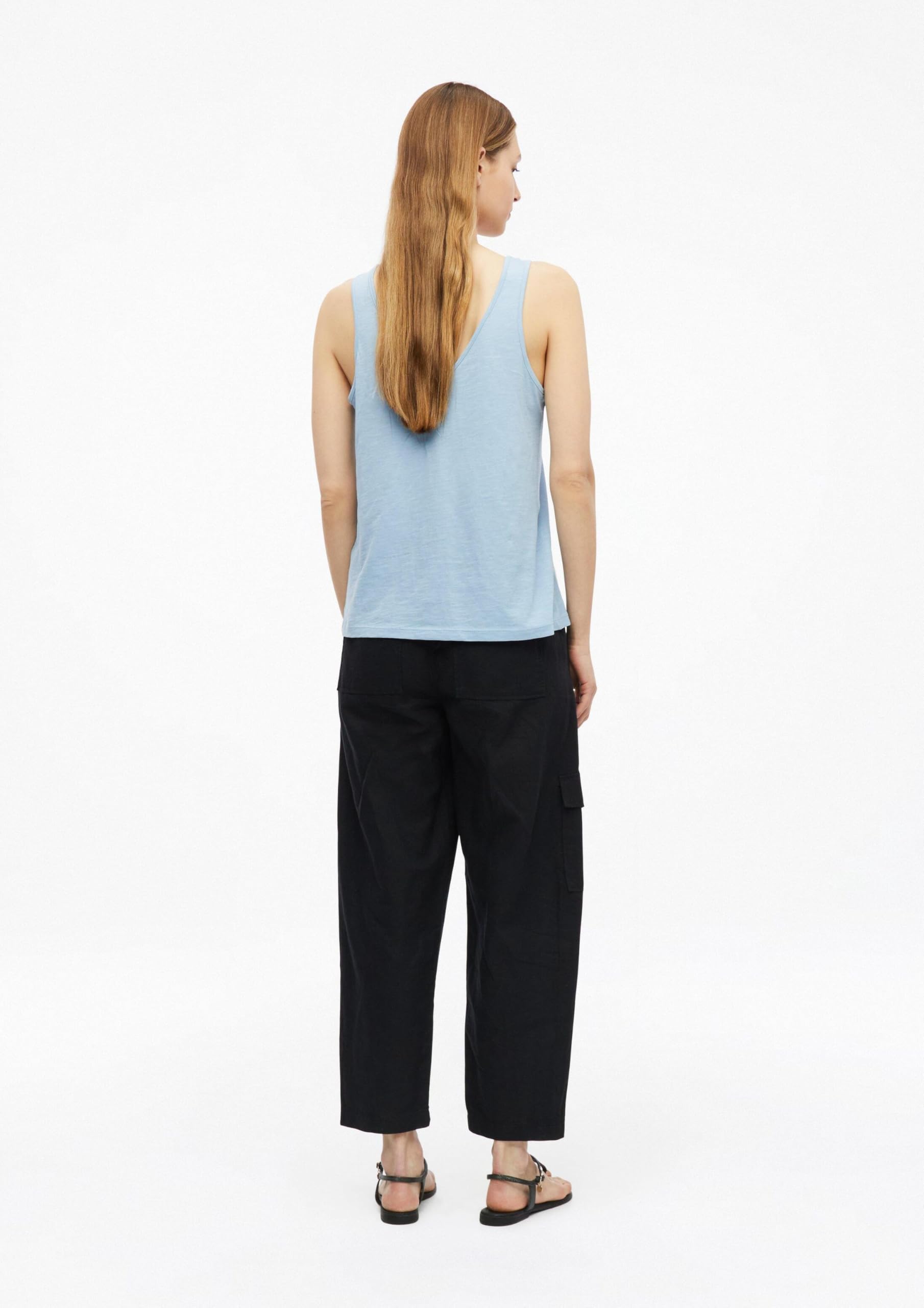 s.Oliver V-Ausschnitt T-Shirt Relaxed Fit ärmellos