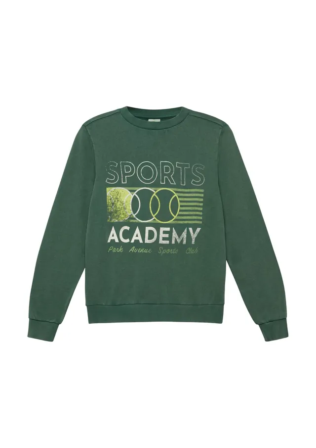 s.Oliver RED LABEL Sweatshirt Frontprint gewaschen