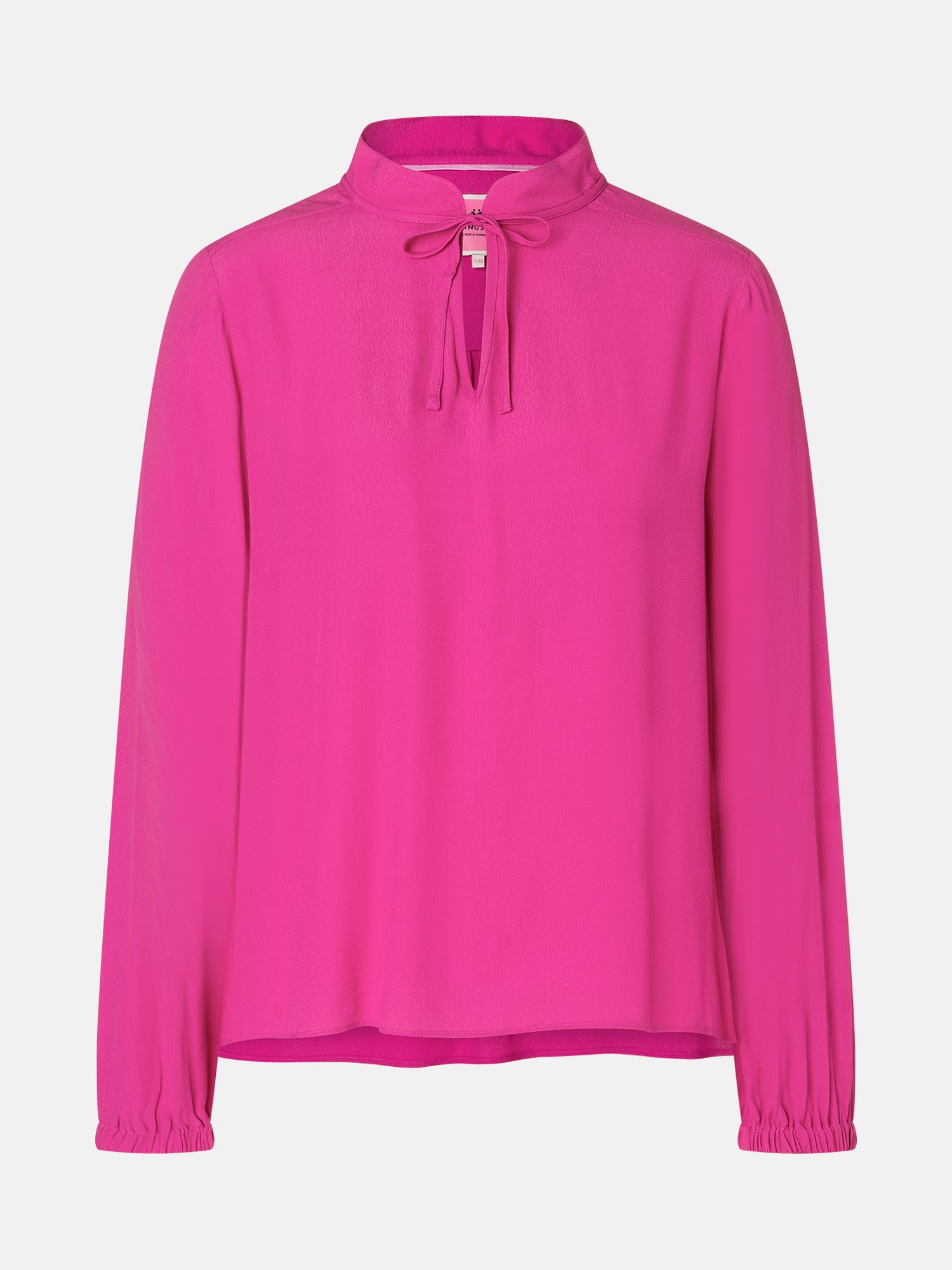 Lieblingsstück RachiL Bluse Viskose pink Bindeausschnitt