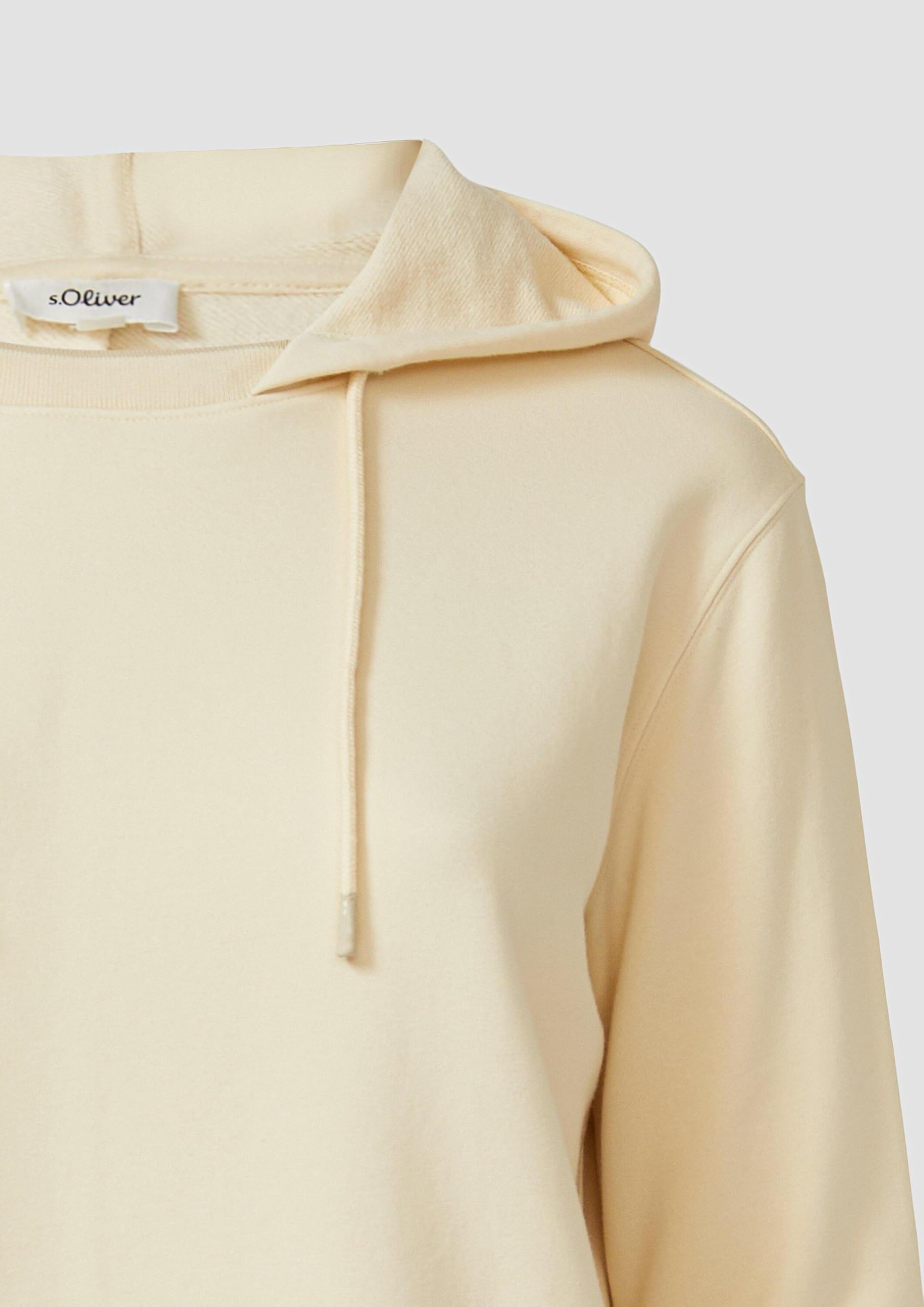 s.Oliver RED LABEL 2179777 Curve Hoodie hellbeige Gr 46