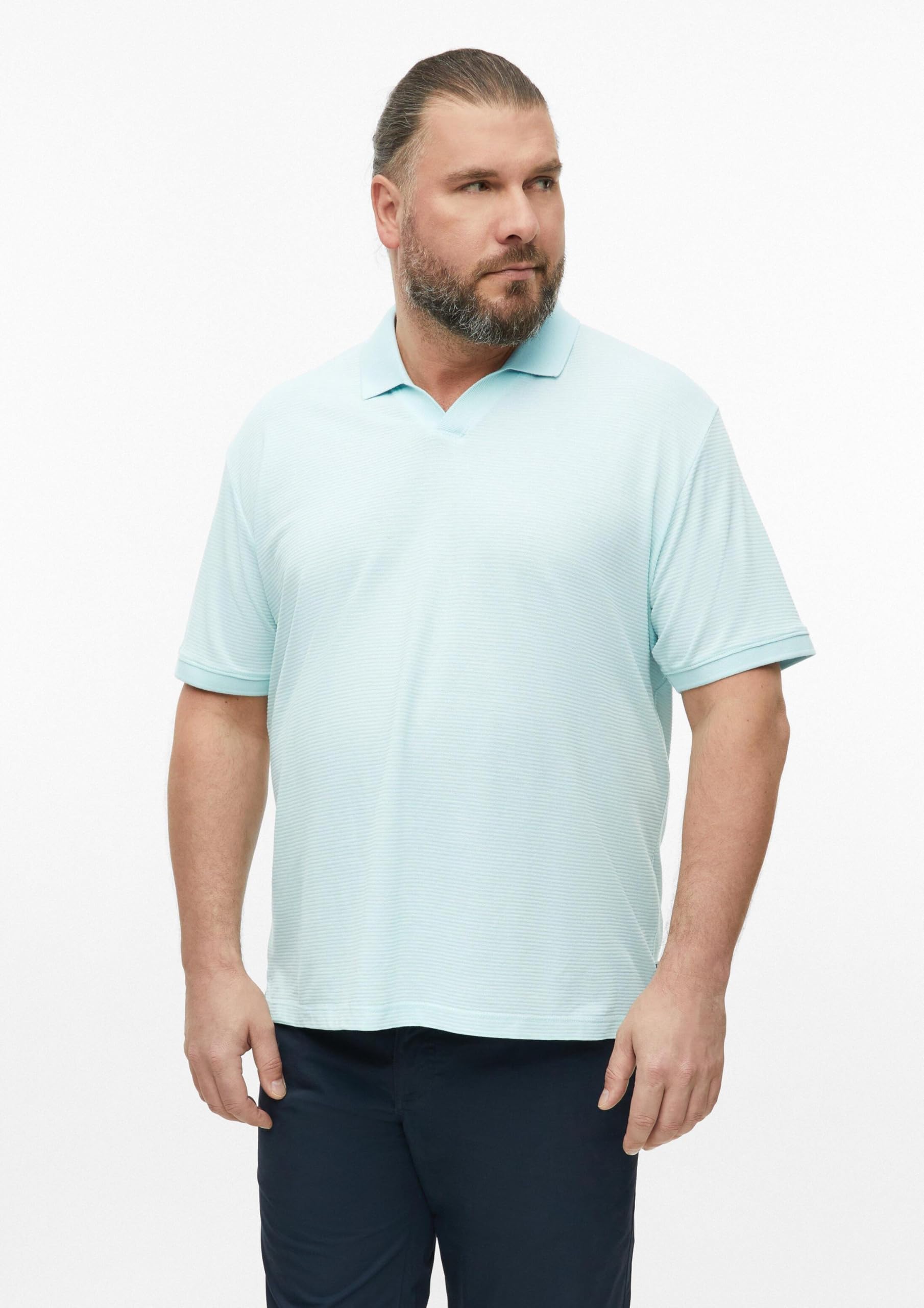 s.Oliver 2181096 Poloshirt 4XL Blue Green