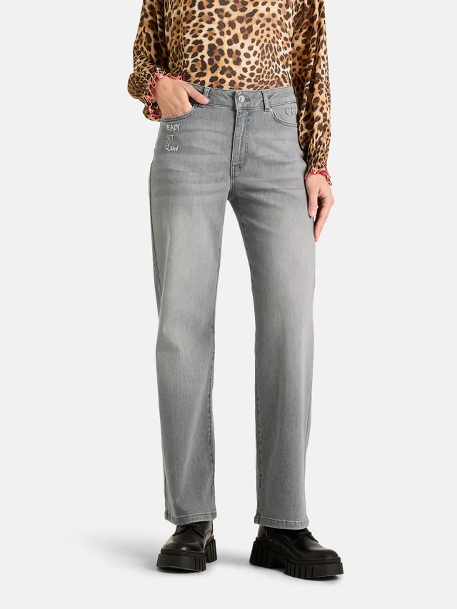 Lieblingsstück Jeanshose stone mit Elasthan Stretch
