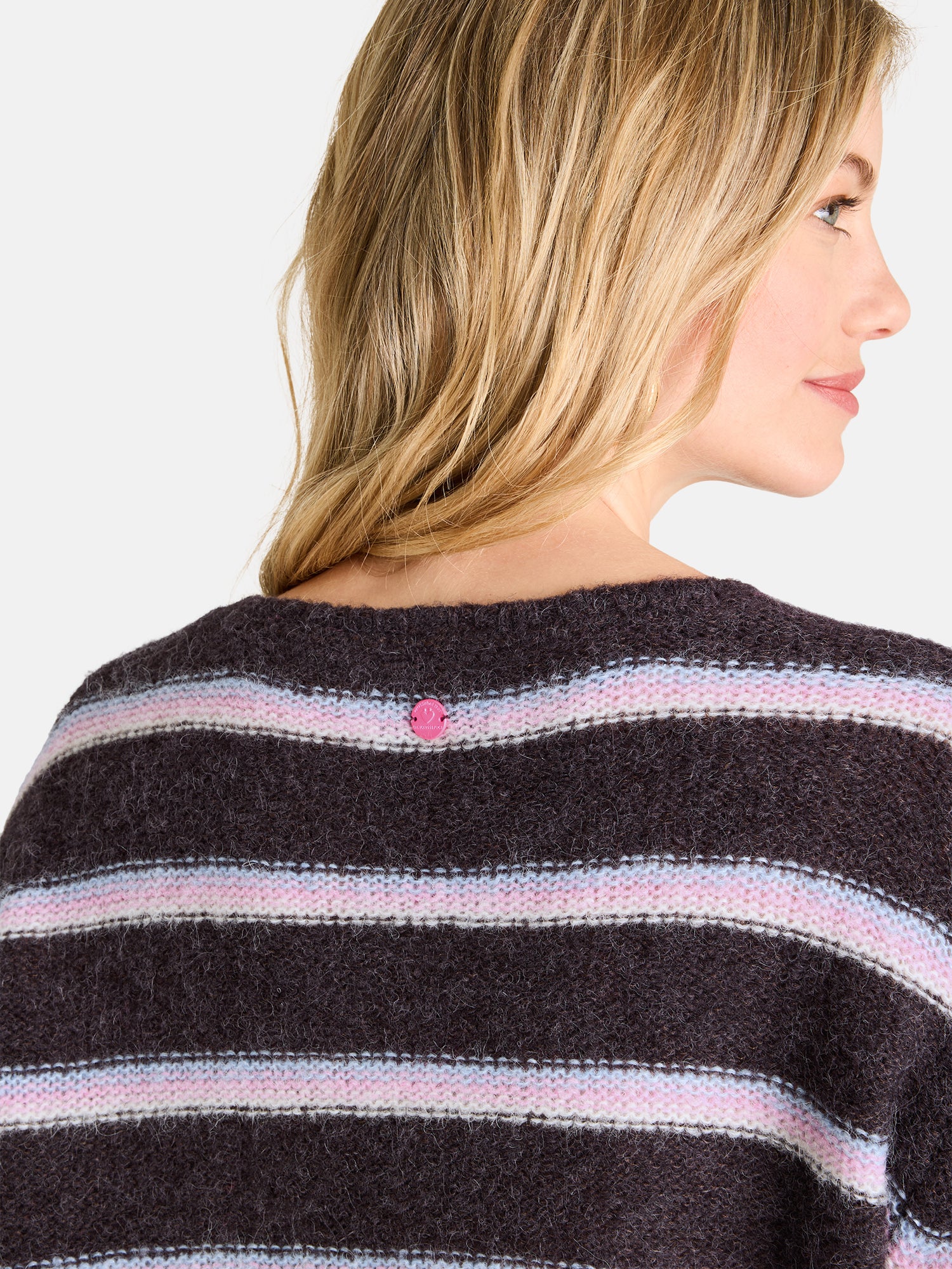 Lieblingsstück AmairaL Pullover dark brown Wollmix