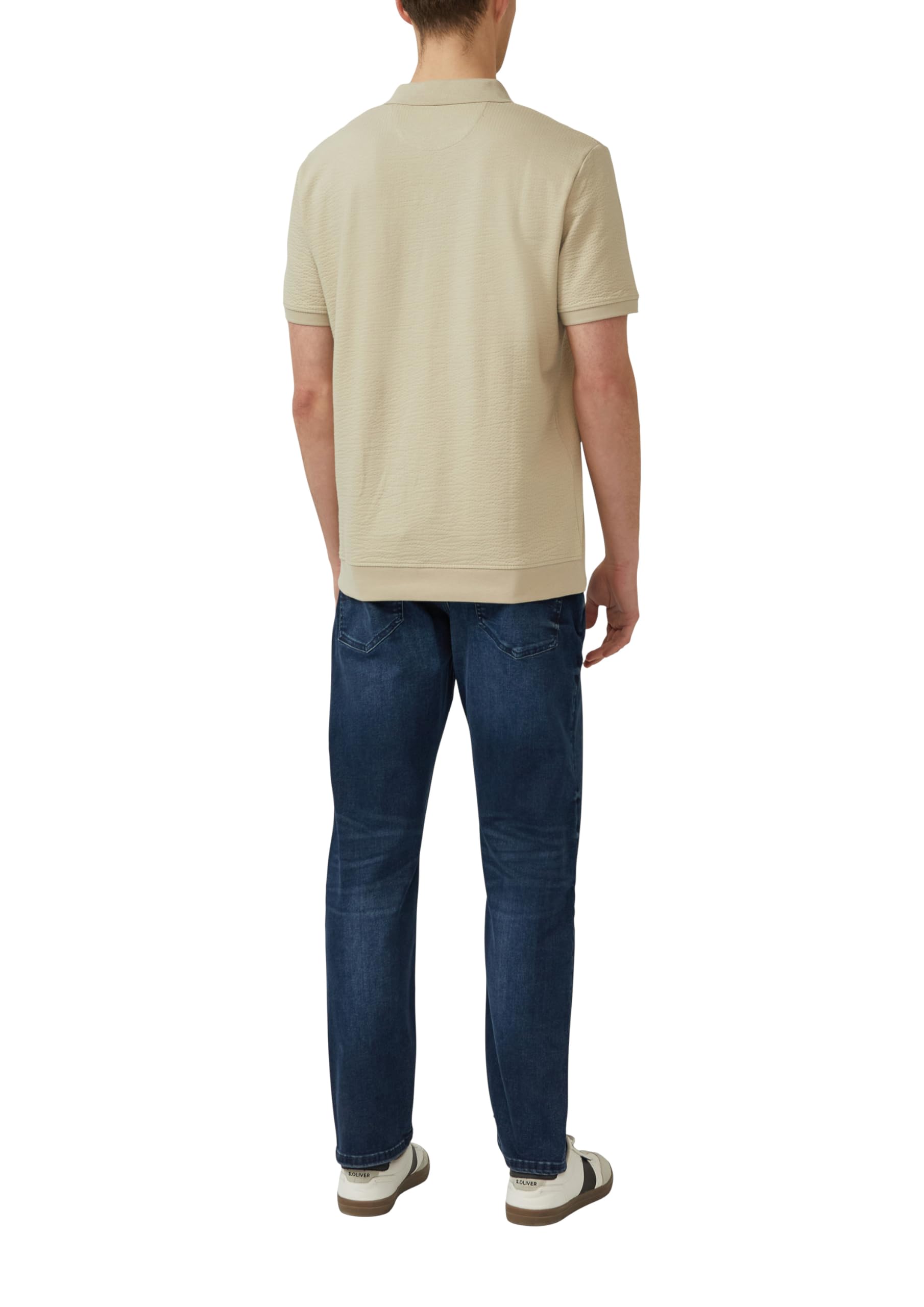 s.Oliver Junior 2175893 Poloshirt S Beige Baumwolle