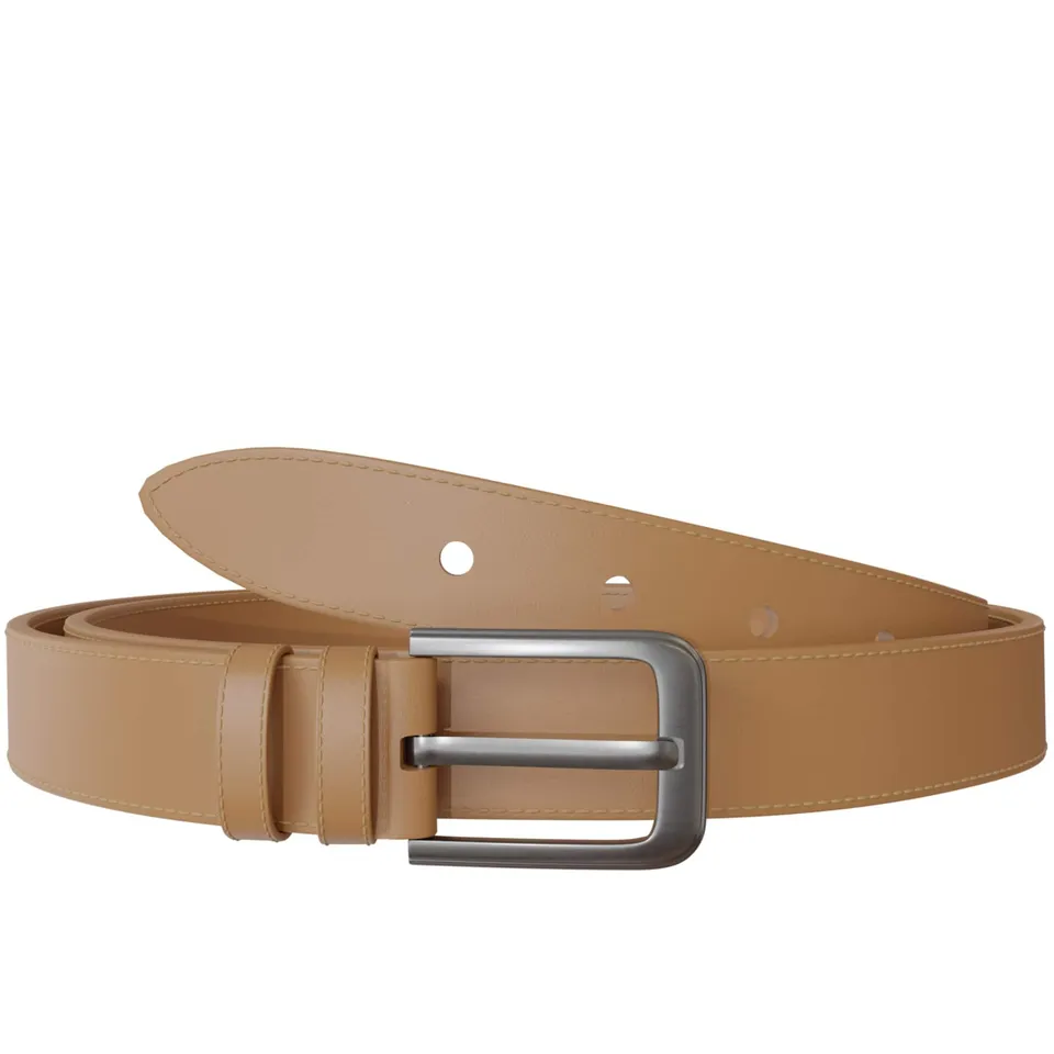BEZLIT Herren Ledergürtel Echtleder 4 cm Cognac kürzbar